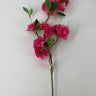 Le Fleur Cherry Blossom Spray Red 20" - Artificial Flowering Plants Silk