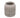 A&B Brown Sand-Cement Ribbed Vase 7" x 8" - Merchandise