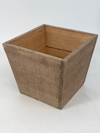 Wooden Box 8”W x 7”H