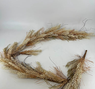 Allstate Rattail Grass Garland 6' - Garlands Silk
