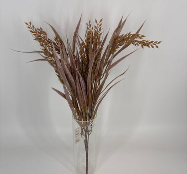 Le Fleur Dracena Marjinata Bush Brown x7 21" - Artificial Shrubs Silk
