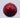 Candy Apple Ornament 12-inch burgundy glass with gold cap by Farrisilk
