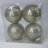 Ren2K Glitter Ball Champagne (Box of 4) 4” - Merchandise