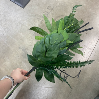 Tropical Leaf Spray 34"