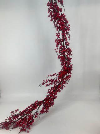 Berry Garland Red