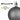 Vickerman Black Glitter Ball Ornament 4" (Bag of 6) - Holiday Ornaments Merchandise