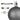 Vickerman Blue Matte Finial Drop UV 14" - Merchandise