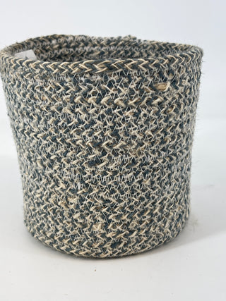 Melia Basket Slate Med 5.5x5.5”