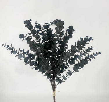 Le Fleur Eucalyptus Spray 26" Black - Silk