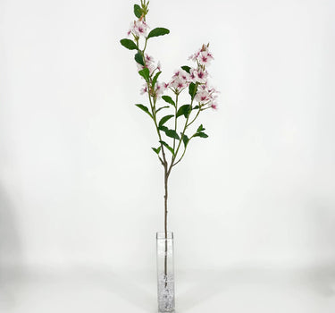 Le Fleur Snow Flower Spray Pink 33.5" - Artificial Flowering Plants Silk