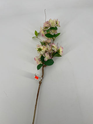 Cherry Blossom Spray Yellow/Pink 20"
