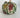 Fabric Floral Print Pumpkin 7.5"D x 6"H