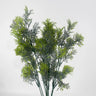 Fortune Leaves Bush Green - Silk
