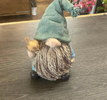 Melrose Resin Gnome w/ Green Cap 4.5" x 6" - Merchandise