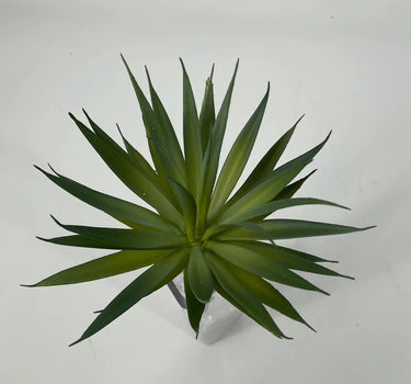 Supreme Succulent Pick Green 10'' - Artificial Flora Silk
