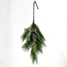 Le Fleur Pine Frosted Leaves Spray 30" - Uncategorized Silk
