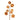 RAZ Orange Slice Silk Spray 18.5in; stem with 12 dried orange slices