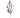 Raz Multicolor Ball Ornament Spray, 31-inch silk branch with glossy colorful ornaments.