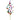 Raz Multicolor Ball Ornament Spray, 31-inch silk branch with glossy colorful ornaments.