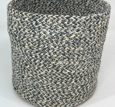 Design Ideas Melia Basket Slate Lg 6.25x6.25” - Merchandise