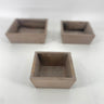 Melrose Wooden Box Small 5x5” - Merchandise