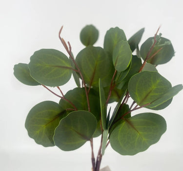 Supreme Eucalyptus Bundle 13" Green - Artificial Non-Flowering Plants Silk