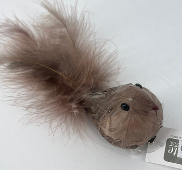 Feather Bird w/ Clip 6”L