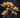 Light Garden Flame-Orange Foam Flower Spray 41"L - Artificial Flowering Plants Silk