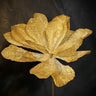 Light Garden Mustard Linen Flower Stem 28" - Artificial Flowering Plants Silk