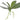 Select Phalaenopsis Leaves (x5) 10.5" - Artificial Non-Flowering Plants Silk