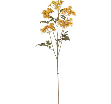 Allstate Queen Anne Lace Spray Mustard 36.5" - Artificial Flowering Plants Silk