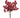 Soft Sedum Bundle silk bouquet, red, 11-inch, by Allstate