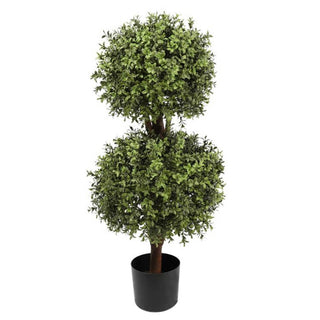 Boxwood UV 2-Ball Topiary 3' GN