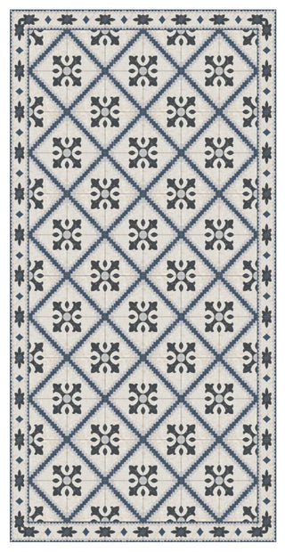 Zigzag UV Rug 23.5"x47.25"