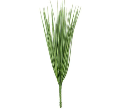 Select UV/FR Wild Grass Bush Green 20.25" - Artificial Non-Flowering Plants Silk