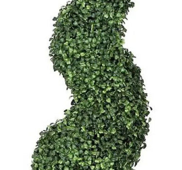 Select UV Spiral Boxwood Tree in Pot Green 3' - Artificial Trees Silk