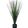 Greenhouse International UV Plastic Onion Grass in Pot 36" - Silk