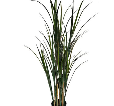 Greenhouse International Limited UV Plastic Grass in Pot 42"H - Silk