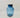 Diamond Star Blue Glass Vase 6.3"D x 13.8"H - Vases Merchandise