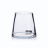 Diamond Star Clear Glass Vase 6"D x 5"H - Merchandise