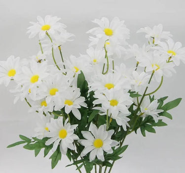 GSC Daisy Bush White 21" - Uncategorized Silk