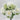 GSC Dahlia/Hydrangea/Queen Anne's Lace Mixed Bush Cream 19" - Artificial Flowering Plants Silk