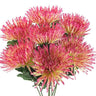 GSC Mum Bush Magenta - Artificial Flowering Plants Silk