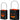 Metal jack-o-lantern containers with handles; black finish with orange glow, Special T merchandise in two sizes.