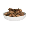 Vickerman Natural White Pine Cone Sm 50/pk 3.14" - Silk