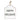 Hang tag sign, iron finish, reads Happy Holidays on white, with jute string