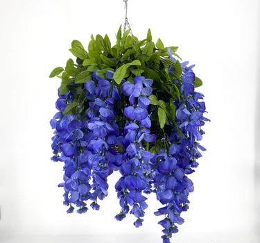 Wisteria Periwinkle Hanging Basket