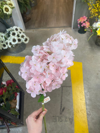 Real Touch Cone Hydrangea Pink 29"