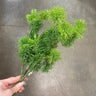 Le Fleur Pom Pom Bush Green 16" - Artificial Flora Silk