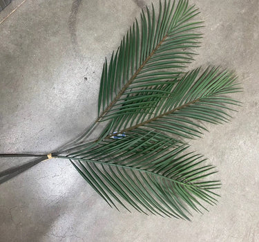 Allstate Palm Leaf Bundle X3 Green 40" - Artificial Flora Silk